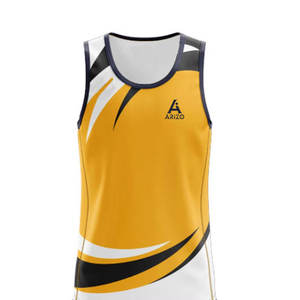 Uniformes de Atletismo al por Mayor Ligeros 100% Poliéster Uniformes de Atletismo Personalizados para Ropa Deportiva - Product Image 4