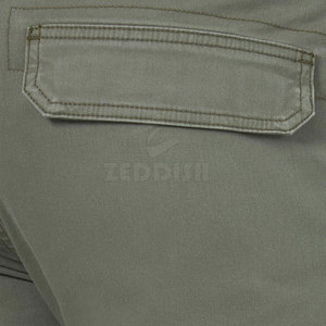 Pantalon cargo décontracté pour homme, léger et respirant, taille mi-haute, avec logo personnalisé et design de survêtement - Product Image 6