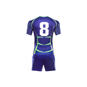 Uniformes de Rugby personalizados de alta calidad al por mayor de tendencia superior, uniformes de fútbol de Rugby de poliéster 100% - Product Image 6