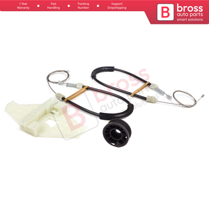 Juego de Reparación de Elevalunas Eléctrico BWR5278 para Puerta Delantera Derecha para C-Elysee DD Peugeot 301 2012 en Adelante 9674412380 Repuestos Bross - Product Image 3