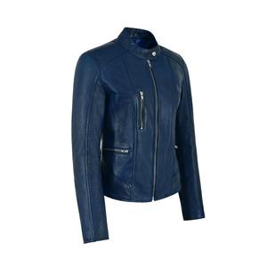 Genuine Best Arrival Women Fashion Leather Jackets for Winter Clothing / <b>Top</b> Selling <b>Long</b> <b>Sleeve</b> Blank Leather Jackets for Women - Product Image 6