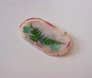 Bandeja de resina personalizada para decoración del hogar, bandeja de servicio elegante para hoteles y hogares, bandeja hecha a mano - Product Image 3