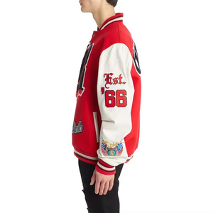 Veste de baseball Decrum pour hommes - Style bomber de lycée, vestes universitaires pour hommes - Product Image 3