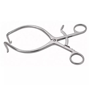 Retractor Weitlaner de alta calidad para cirugía veterinaria Acero inoxidable 3x4 Puntas Retractor vascular Herramienta quirúrgica - Product Image 5