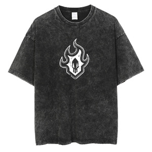 T-shirt en coton 100% imprimé avec logo de marque personnalisé, t-shirt en coton à col rond de haute qualité avec logo personnalisé, logo de marque personnalisé - Product Image 3