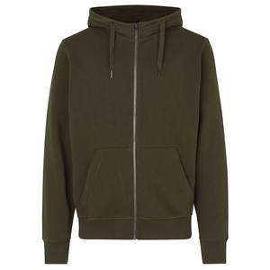 Custom Street Wear Cremallera Sudadera Sudaderas con capucha para los hombres Cremallera Chaqueta con capucha para los hombres Impreso Sudadera con capucha de algodón para los hombres - Product Image 1