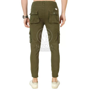 Wholesale Streetwear Casual <b>Lightweight</b> 100% Cotton Quick Dry Breathable Windproof Men's <b>Joggers</b> Pants Customizable for Sale - Product Image 2