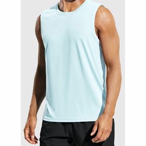 OEM ODM Custom Men's Premium Tank Tops Soft Breathable Plus Size Knitted Casual Sleeveless Shirts Factory Supply Comfortable - Product Image 1
