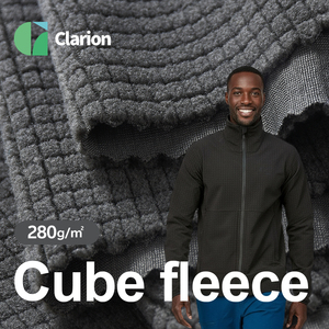 280gsm 100% polyester lông cừu ngoài trời thoải mái-ấm áp vải cation lớp nhiệt cho áo khoác thể thao - Product Image 2