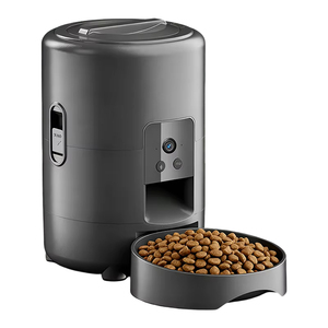 Sudex Q029 2L Automatic Cat & Dog Feeder With Camera Smart <b>Timed</b> Food Dispenser WiFi App Control Pet Supplies Stainless Steel - Product Image 2