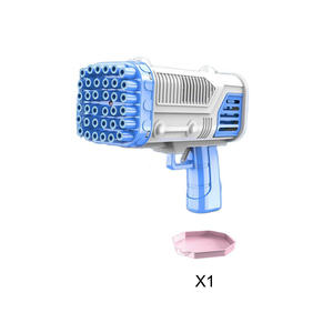 Vente en gros de jouets de savon d'usine Pistolet à bulles souffleur à LED Discount Machine à bulles Pistolet à savon automatique - Product Image 6