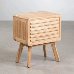 Customized Solid Wood Handmade Bedside Cabinet Nightstand Folding Natural Color Restaurant Hotel Home <b>Bar</b> Commercial Use Modern - Product Image 3