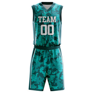 Conjunto de Uniforme de Baloncesto al por Mayor, Transpirable, de Malla, para Club, Escuela, Liga - Product Image 3
