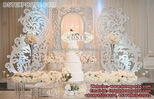 แผงฉากหลังแฟนซีสำหรับเวที,แผง FRP สำหรับงานแต่งงานแบบตะวันตกแผนกต้อนรับส่วนหน้าเวทีงานเลี้ยงงานแต่งงานของแคนาดา - Product Image 6