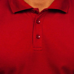 Chemise pour homme de haute qualité, écologique, imprimée, à séchage rapide, avec logo personnalisé, style décontracté, tissu tricoté respirant, motif uni - Product Image 4