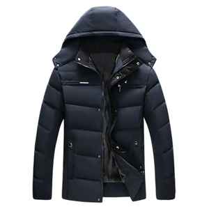 Manteau matelassé personnalisé en duvet de coton avec logo unisexe veste d'hiver surdimensionnée en coton de haute qualité OEM pour hommes - Product Image 5