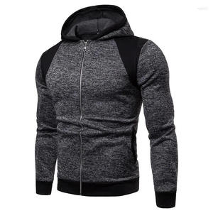 Sweats à capuche zippés pour hommes imprimés en 3D sweats en polaire d'hiver ensemble de survêtement personnalisé coupe ajustée vêtements de sport OEM en vrac sweats à capuche - Product Image 1