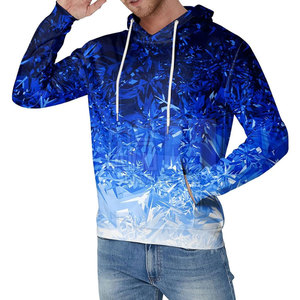 Buena calidad pulóver hombres básicos impreso sudaderas con capucha calidad premium nuevo diseño 100% algodón sudaderas con capucha para hombres - Product Image 3