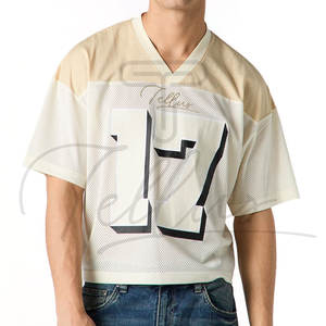 Nouveau maillot de football américain personnalisé 2026, respirant, imprimé, manches courtes, haute qualité, unisexe, adulte - Product Image 6