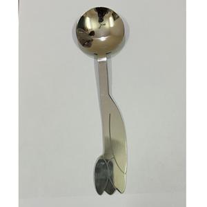 Top Fourchette en acier inoxydable poli miroir poignée texturée Best-seller Ustensiles de cuisine modernes parfaits pour une expérience culinaire élégante - Product Image 6