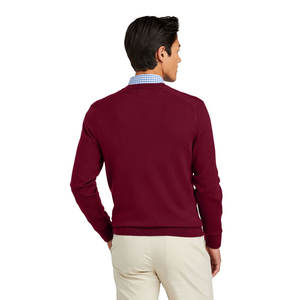 Brown Plain Regular Fit 100% Cotton Premium Quarter Zip <b>Sweater</b> Plain Regular Fit Textured Premium Quarter <b>Sweater</b> - Product Image 5
