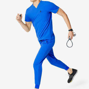 Vente en gros Combinaison de gommage médicale imperméable pour hommes Uniforme de gommage médical de qualité supérieure - Product Image 3