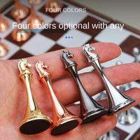 High-End European Style Go Game Board with Magnetic Metal Chessmen for Adults and Children for Gifts or Ornaments