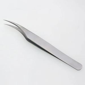 Pinzas Rectas Profesionales de Acero Inoxidable para Pestañas, Mango Antideslizante Duradero, Herramienta Personalizable, Precisión para las Pestañas - Product Image 4