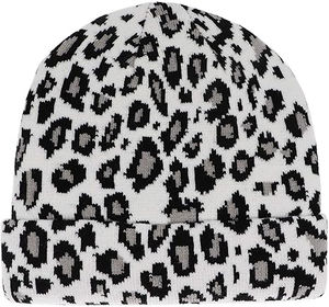 Gorro de Invierno Unisex con Bordado 3D de Leopardo, Gorro de Punto Grueso de Doble Capa, Gorro de Esquí Suave y Cálido para Viajes - Product Image 4