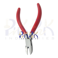 130mm longueur totale coupe semi affleurante fabrication de bijoux fil pince coupante Double ressort à lames avec poignées en PVC pour le sertissage de la pêche