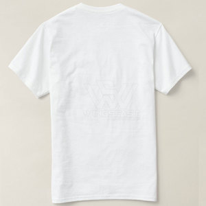 เสื้อยืดผ้าฝ้าย100% พิมพ์ลายทรงหลวมสำหรับผู้ชายเสื้อยืดแขนสั้นผู้ชายเสื้อยืดพลอยเทียม - Product Image 6