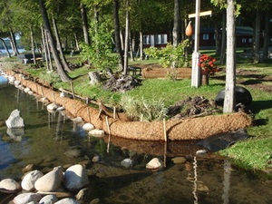 Taille du journal de coco: diamètre 30 cm * 300 cm, diamètre 40 cm * 300 cm ou personnaliser par demande du client - Product Image 6