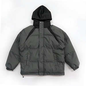 Chaqueta de Invierno OEM de Alta Calidad, Chaqueta Acolchada de Diseño, Estampado Personalizado, Cortavientos, Cálida, para Hombre - Product Image 5