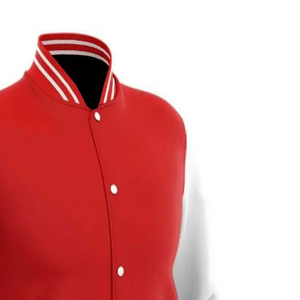 Nueva Chaqueta Varsity para Hombre, de Lona Suave y Cómoda, con Cuello Alto, Logotipo Frontal Personalizado, Diseño Único y Personalizado - Product Image 3