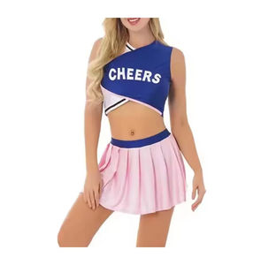 Nouveau style OEM personnalisé pour les jeunes pom-pom girls, uniforme personnalisé pour les pom-pom girls, uniforme d'équipe pour les pom-pom girls, costumes de pom-pom girls pour adultes - Product Image 5