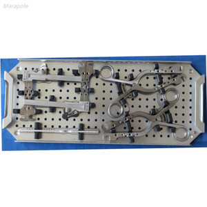 Lumbale Retractor Afleiding Van Pedikelschroef Wervelkolomfixatie Artroscopie Schouderinstrumenten Set Met Sterilisatiebehuizenset