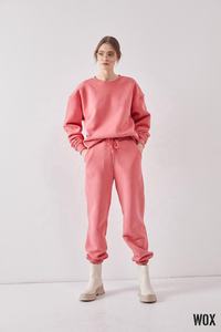 Servicio OEM personalizado de gran tamaño de algodón pesado para mujer básico nuevo Premium negro Jogger pantalón oferta al por mayor tendencia 2024 calidad - Product Image 5