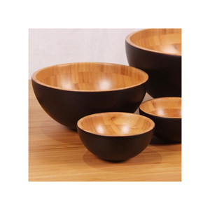 Bol en bambou tendance-Meilleur fournisseur Bol à salade en bambou écologique Bol à mélanger en bambou de haute qualité - Product Image 2