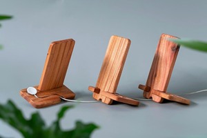 แท่นวางนาฬิกาโทรศัพท์มือถือทำจากไม้2024ออกแบบได้ตามที่ต้องการ - Product Image 5