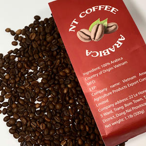 100% อาราบิก้าออร์แกนิกถุงแดงคั่วแบบกำหนดเองสง่างามพร้อมฉลากของคุณ - Product Image 3