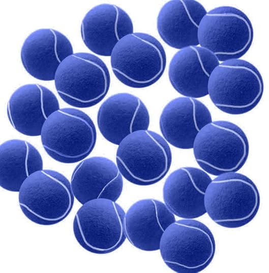 Breathable Outdoor Beach Badminton Tennis Ball High Pressurized Purple Color Players Matches Custom Made Rubber Tennis Balls