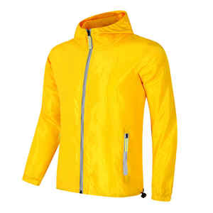 Veste extérieure réfléchissante avec rayures haute visibilité pour la sécurité de la construction - Product Image 2