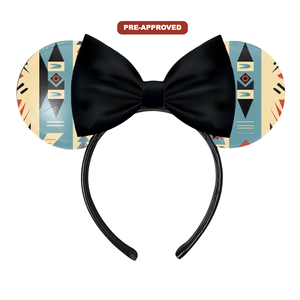 Diadema DIY Fossil Springs para niñas, de vinilo negro personalizable, para pintar, accesorio de moda para el cabello - Product Image 1