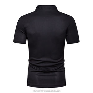 Camiseta de Hombre de Manga Corta, Tejida, 100% Algodón, con Estampado, Logotipo Personalizado Disponible, Transpirable, a la Moda - Product Image 3