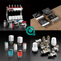 Oferta Especial: Válvulas de Bola de Latón OEM de 1 pulgada, Tipo Recto, para Sistemas de Calefacción por Suelo y Componentes