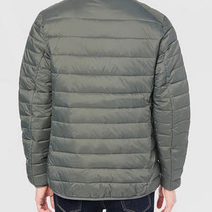 Veste matelassée à col montant formelle d'hiver sur mesure pour hommes Vente en gros Fournisseur en vrac de haute qualité - Product Image 3
