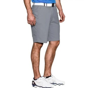 Shorts de sport pour homme, personnalisés, de haute qualité, en maille/polyester, taille élastique, séchage rapide, respirants, imperméables, doux, extensibles, tricotés, coupe slim - Product Image 4