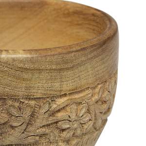 Juego de mortero y mortero de madera hecho a mano, molinillo de especias de hierbas de estilo rústico Natural, mezclador Masala, cuenco de maceración Kharal Manual, condimentos - Product Image 6