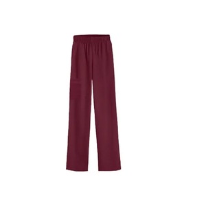 Pantalon d'infirmière élastique surdimensionné, pantalon de travail médical ample blanc saisonnier pour femmes, pantalon blanc de docteur bleu rose - Product Image 1