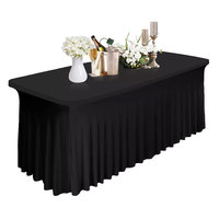 Nappe Ronde Moderne en Lin de Haute Qualité, Durable, Imperméable et Anti-Taches, Jetable, en Promotion